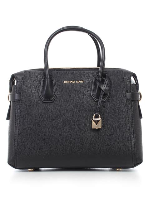 michael kors belted md satchel|Michael Kors leather satchel.